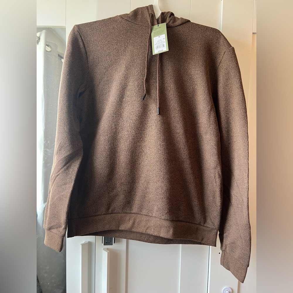 Unisex Goodfellow & co Brown Crewneck pullover hoodie size Medium NWT
